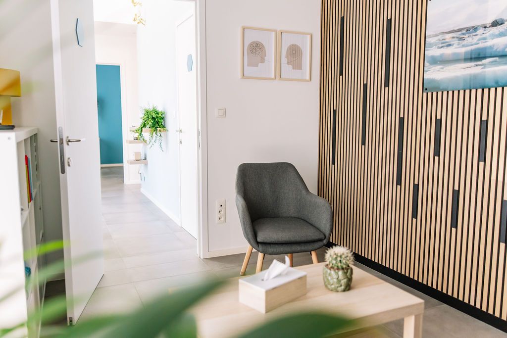 Een warme consultatieruimte in de praktijk in Laakdal